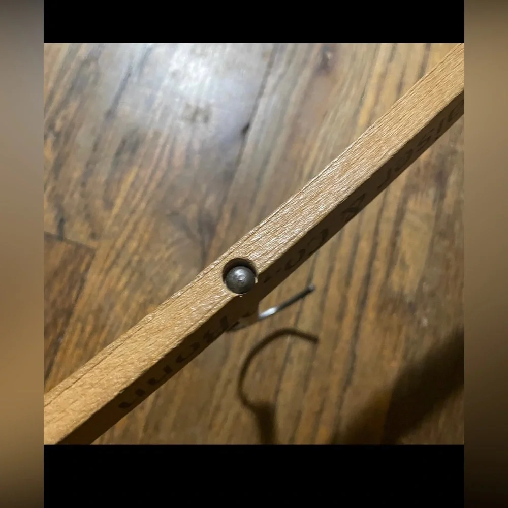 Vintage H. Kaiser & Co. Bonn 45cm Wood Hanger